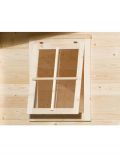 Fenster, BxH: 69x79 cm, Fichtenholz