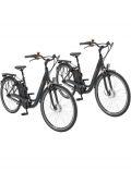 E-Bike City Damen 2 City-E-Bikes Navigator 7.5 im Doppelpack, 2x26 Zoll oder 2x28 Zoll
