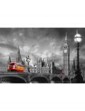 XXL Poster Giant Art - Bus on Westminster Bridge