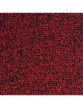 Teppichboden Matz rot, Breite 400 cm