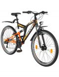 All-Terrain-Bike, 21 Gnge, orange-schwarz