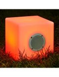 Auenleuchte Cube Bari, 2in1: Musikbox+Leuchte, BxH: 20x20 cm