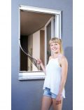 Insektenschutz-Fenster Magnet, BxH: 100x120 cm, wei